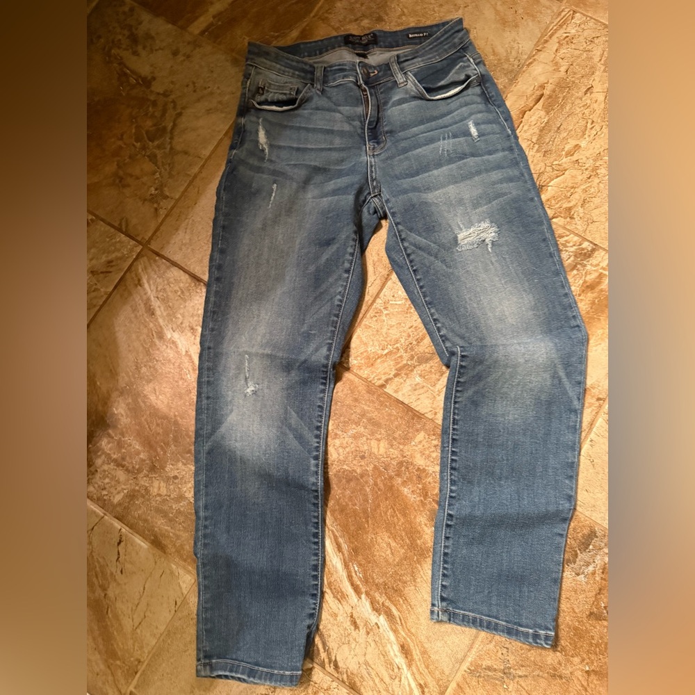 Judy Blue Women's Slim Jeans - Medium Blue